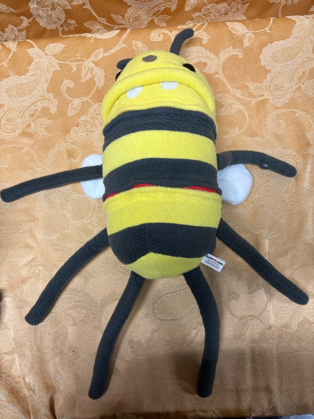 Bee-O-Bee Clump-O-Lump interchangeable Bee plush